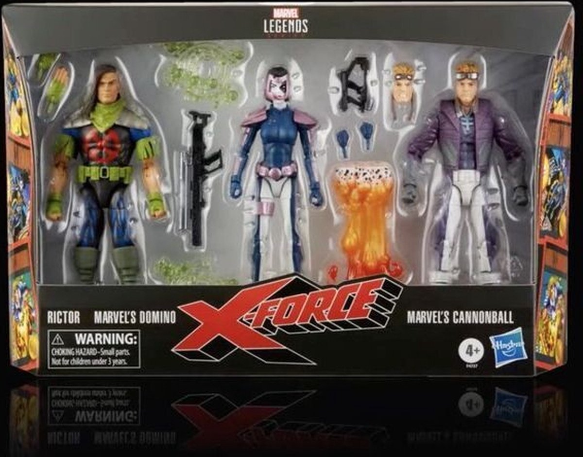 Marvel Legends X-force 3 pack - exclusive [hasbro]